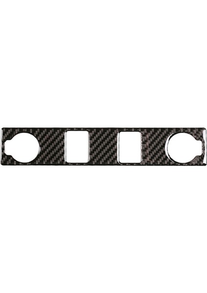 Karbon Fiber Sigara-Çakmak Elektrik Düğmesi Çıkartması Kapak Toyota TUNDRA-2014 2015 2016 2017 2018 2019 2020 2021, Siyah (Yurt Dışından)
