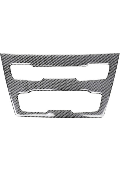 Merkezi Konsol CD Paneli Kapağı Trim Iç Aksesuarları Bmw-X1 F48 2016-2021 Için Karbon Fiber (Yurt Dışından)