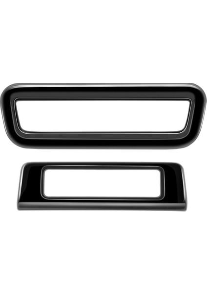 Araba Parlak Siyah Çok Fonksiyonlu Düğme Trim Krom Çerçeve Mazda Cx-60 2022-2023 Rhd Araba Aksesuarları (Yurt Dışından)