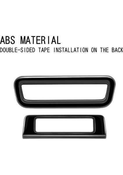 Araba Parlak Siyah Çok Fonksiyonlu Düğme Trim Krom Çerçeve Mazda Cx-60 2022-2023 Rhd Araba Aksesuarları (Yurt Dışından) fiyatları