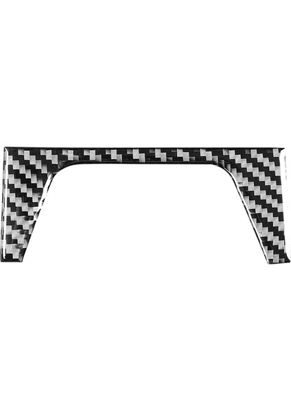 Araba Arka Kontrol Paneli Arka Sıra Merkezi Düğme Kapağı Trim Dekoratif Karbon Fiber Volvo XC90 2003-2014 Aksesuarları (Yurt Dışından)