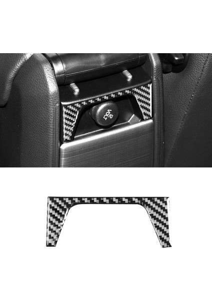Araba Arka Kontrol Paneli Arka Sıra Merkezi Düğme Kapağı Trim Dekoratif Karbon Fiber Volvo XC90 2003-2014 Aksesuarları (Yurt Dışından) fırsatları