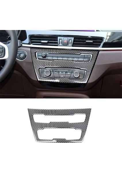 Merkezi Konsol CD Paneli Kapağı Trim Iç Aksesuarları Bmw-X1 F48 2016-2021 Için Karbon Fiber (Yurt Dışından) indirimleri