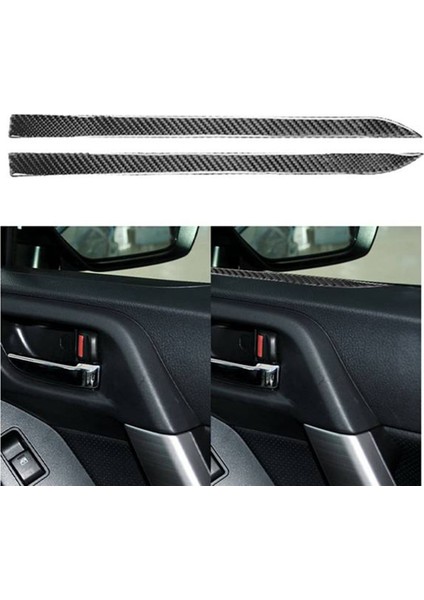 Subaru Forester 2013-2018 Için Araba Karbon Fiber Iç Kapı Dekorasyon Kalıplama Kapak Trim Şerit Koruma Çıkartmaları (Yurt Dışından)