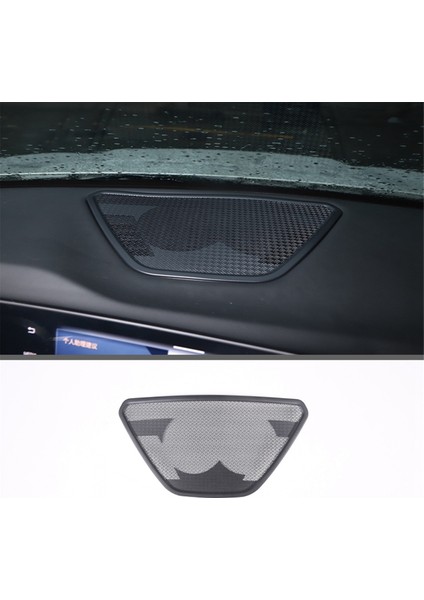 Bmw Için X1 U11 2023-2024 Paslanmaz Çelik Araba Dashboard Hoparlör Kapağı Boynuz Çerçeve Trim Dekorasyon Aksesuarları (Yurt Dışından)
