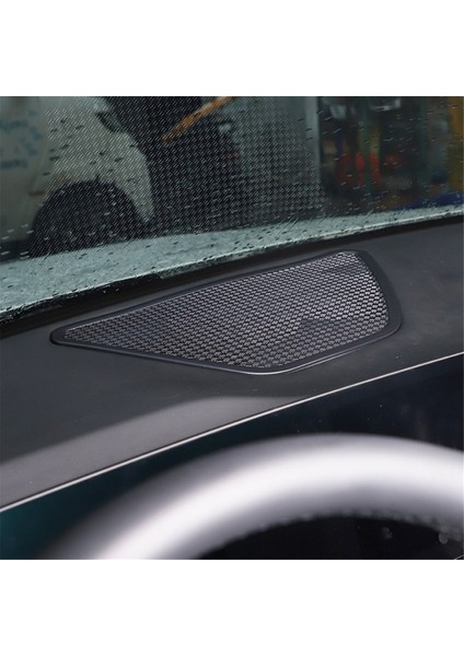 Bmw Için X1 U11 2023-2024 Paslanmaz Çelik Araba Dashboard Hoparlör Kapağı Boynuz Çerçeve Trim Dekorasyon Aksesuarları (Yurt Dışından)