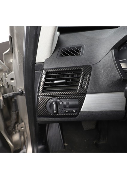 Araba Yan Klima Hava Çıkış Çerçevesi Enstrüman Klima Dekoratif Çerçeve Bmw-X3 2006-2010 Için Uygun (Yurt Dışından)