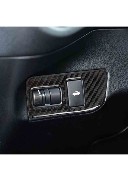 Karbon Fiber Araba Gövde Düğmesi Anahtarı Kapağı Trim Etiket Dekorasyon Subaru Brz Toyota 86 2016-2020 Aksesuarları (Yurt Dışından) fırsatları