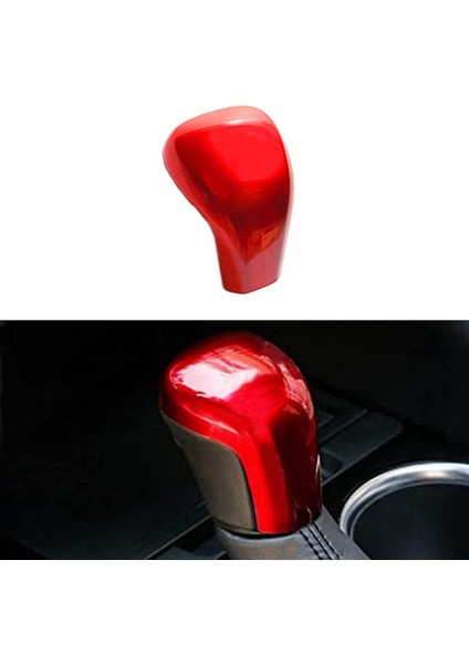 Toyota Corolla 2019-21 Için Kırmızı Dişli Kafa Vites Topuzu Ayar Kapağı Vites Trim Vites Kolu Topuzu Dekoratif Kapak (Yurt Dışından)