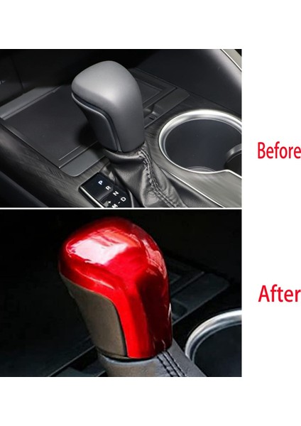 Toyota Corolla 2019-21 Için Kırmızı Dişli Kafa Vites Topuzu Ayar Kapağı Vites Trim Vites Kolu Topuzu Dekoratif Kapak (Yurt Dışından) modelleri