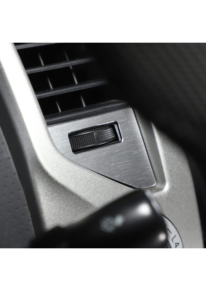 Toyota Tacoma 2011-2014 Için Araba Merkezi Kontrol Hava Çıkış Kadranı Alüminyum Alaşımlı Iç Aksesuar Araba Styling Gümüş (Yurt Dışından) fırsatları