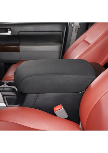 Toyota Tundra 2007 2008 2009 2010 2011 2012 2013 Araba Merkezi Koltuk Kol Dayama Kutusu Koruyucu Kapak Aksesuarları-Siyah (Yurt Dışından) fırsatları