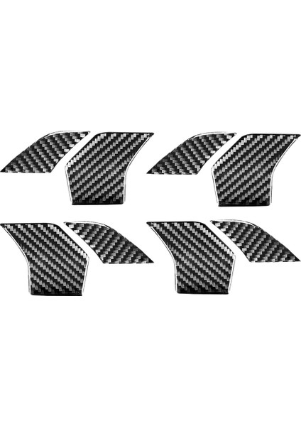 Karbon Fiber Iç Kapı Kolu Kase Kapağı Trim Land Rover Discovery Sport 2021 2022 Aksesuarları (Yurt Dışından)