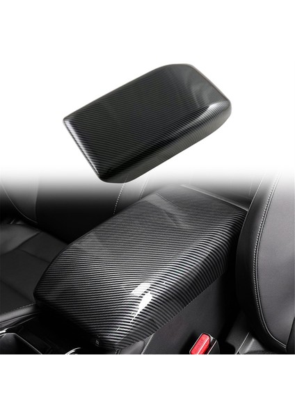 Honda Accord 2023 2024 Için 11TH Araba Merkezi Konsol Kol Dayama Kutusu Kapak Trim Iç Aksesuar (Abs Karbon Fiber) (Yurt Dışından)
