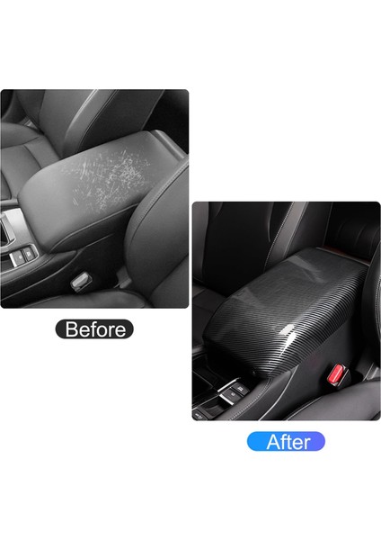 Honda Accord 2023 2024 Için 11TH Araba Merkezi Konsol Kol Dayama Kutusu Kapak Trim Iç Aksesuar (Abs Karbon Fiber) (Yurt Dışından)