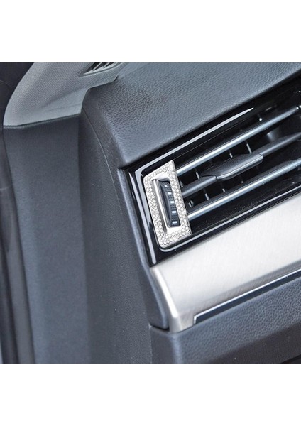 Bling Aksesuarları Araba Iç Hava Firar Çıkışı Kapağı Yeni Magotan B8L 18 cc Passat Arteon 2017-2020 2'li Paket (Yurt Dışından)