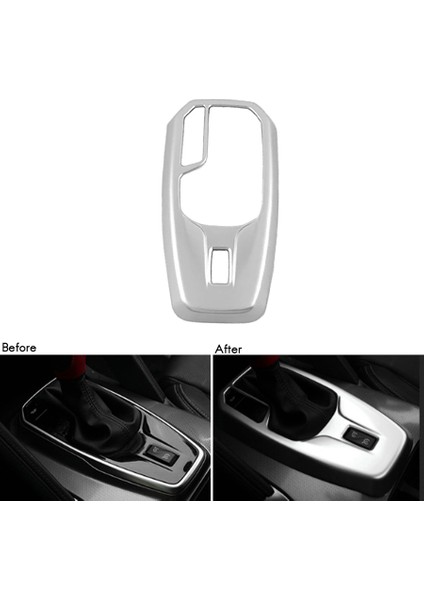 Gümüş Abs Araç Merkezi Vites Topuzu Paneli Çerçeve Kapak Trim Için Renault Koleos 2017 2018 Lhd (Yurt Dışından)
