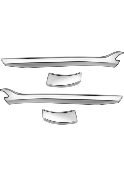 Araba Parlak Gümüş Dikiz Aynası Dekoratif Çıkartmalar Mazda Cx-60 2022 2023 Araba Aksesuarları Rhd (Yurt Dışından)