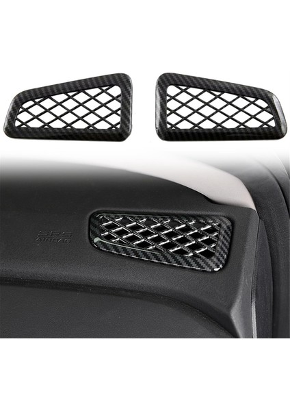 Honda Accord 2023 2024 11TH Araba Dashboard Yan Hava Firar Çıkışı Kapak Trim Aksesuarla (Abs Karbon Fiber) (Yurt Dışından)