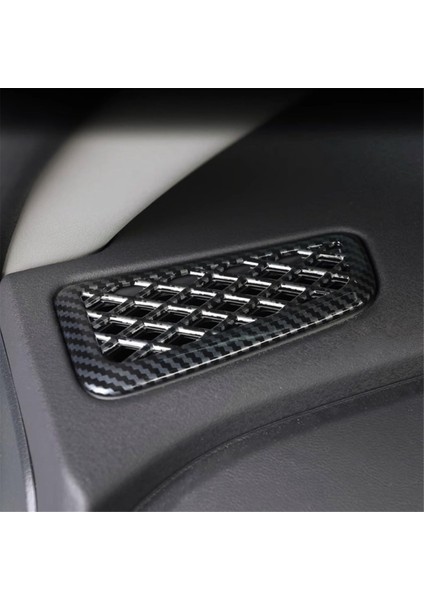 Honda Accord 2023 2024 11TH Araba Dashboard Yan Hava Firar Çıkışı Kapak Trim Aksesuarla (Abs Karbon Fiber) (Yurt Dışından)
