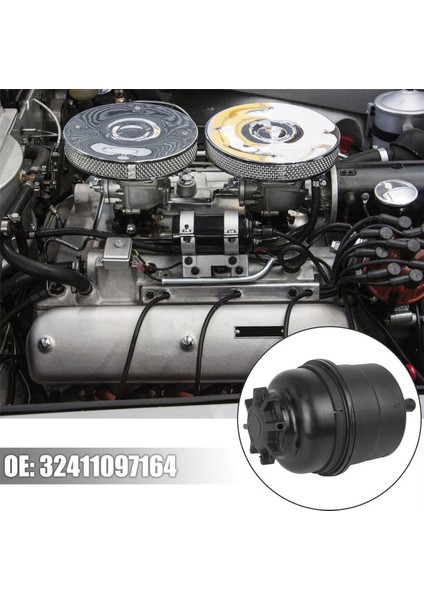 Hidrolik Direksiyon Pompası Rezervuar Şişesi W/kapak 32416851217/32411097164 Porsche Bmw E36 E46 E39 E53 E60 E90 (Yurt Dışından)