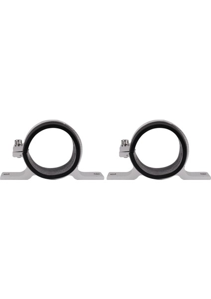 Adet Gümüş 60MM Yakıt Pompası Tek Montaj Braketi Yakit Filtresi Harici Braket Kelepçe Beşiği 044 Bosch 380LPH 300LPH (Yurt Dışından) indirimleri