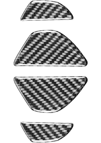 Volvo Için S60 2010-2018 V60 2010-2017 Iç Kapı Kase Kapağı Paneli Trim Etiket Aksesuarları Karbon Fiber (Yurt Dışından)