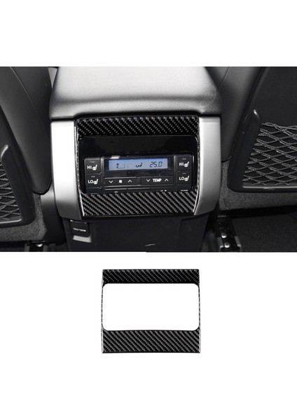 Toyota Land Cruiser Prado 2010-2018 Için Karbon Fiber Arka Ac Çıkış Hava Firar Trim Krom Çerçeve Etiket Araba Aksesuarları (Yurt Dışından) fırsatları