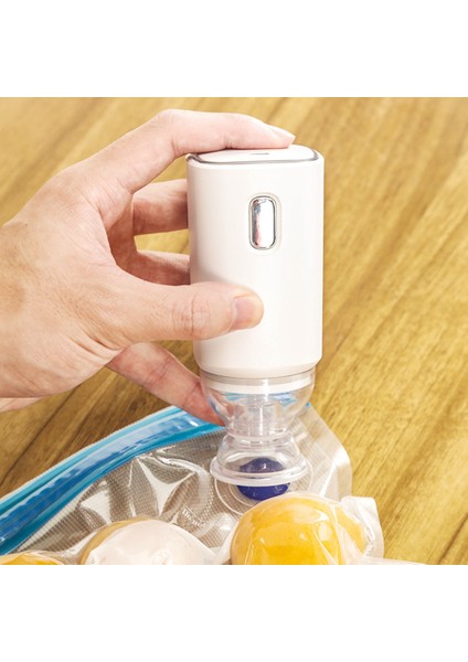 3D Yazıcı Filament Vakum Torbası Için USB Şarj Edilebilir Elektrikli Hava Pompası Çoklu Uygulama Siyah ile Tek Tuşla Hızlı Pompalama (Yurt Dışından)