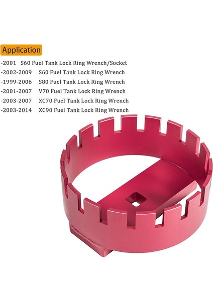 69800 Yakıt Pompası Soketi Aracı Kilit Halkası Temizleme Aracı Volvo S60 S80 V70 XC70 XC90 Araba Aksesuarları (Yurt Dışından) indirimleri
