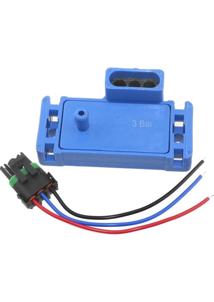 12223861 16040749 12219935 Gm 3bar 3 Bar Manifold Harita Sensörü Boost Turbo Pigtail Fiş Tel ile (Yurt Dışından)
