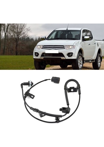 0265009848 Arka Sol Tekerlek Hız Sensörü Anti-Kilit Sensörü Otomobil 2015-2019 Mitsubishi L200 Triton 2.4l (Yurt Dışından)