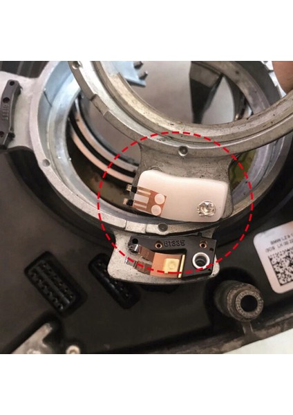 Araba Direksiyon Kolonu Anahtarı Açı Sensörü Temas Fırçası Tamir Kiti Bmw 7 Serisi Için E60 E65 E66 (Yurt Dışından)