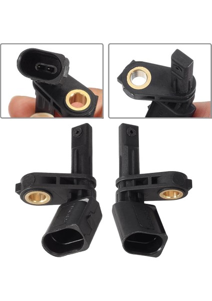 2 Adet Abs Tekerlek Hız Sensörü Ön Sol ve Sağ 7H0927804 WHT003856 -Audi A3 Tt Golf Jetta Passat Tiguan Seat Skoda (Yurt Dışından)