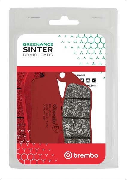 Kymco Xciting Ri 300 (2008-2014) Sinterli Ön Fren Balatası modelleri