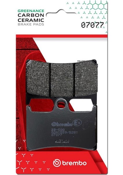 Yamaha Xsr 900 (2016-2020) Karbon Seramik Ön Fren Balatası fiyatları