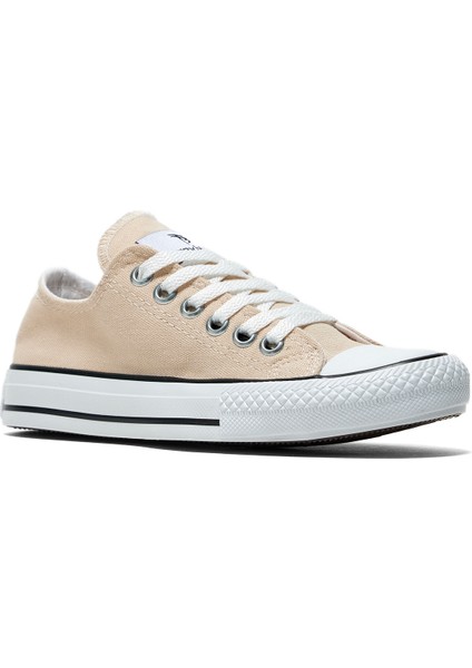 Unisex Bej Rahat Kalıp Sneaker Ayakkabı