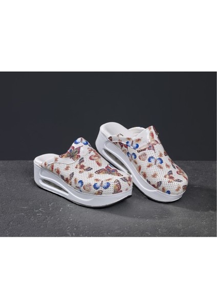 Air Taban Ortopedik Terlik Doktor Hemşire Hastane Aşçı Sabo Terlik