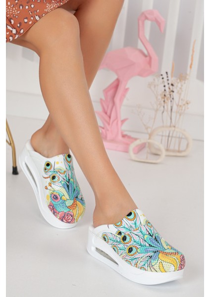 Air Taban Ortopedik Terlik Doktor Hemşire Hastane Aşçı Sabo Terlik