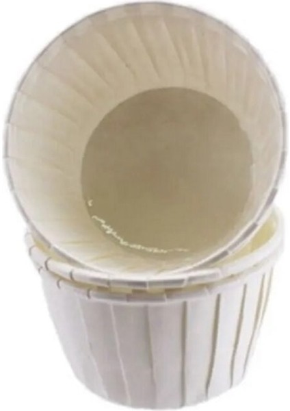 Cupcake Kalıbı Büyük Boy Düz Renk 62*40 mm - 100 Adet Gri modelleri