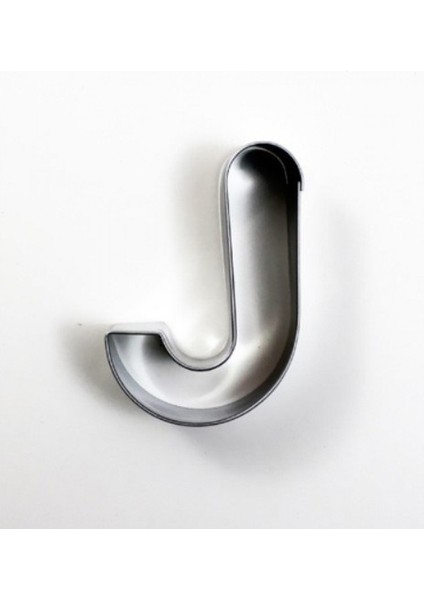 J Harf Kurabiye Kalıbı 7.5 cm