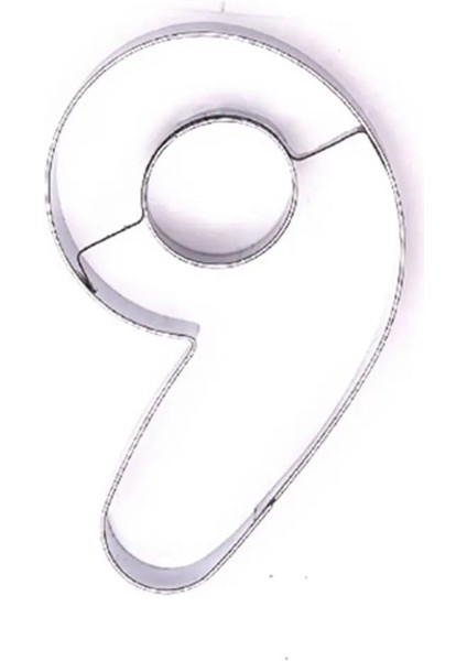 9 No Kurabiye Kalıbı 8 cm