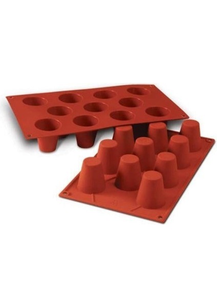 Medium Baba Silikon Kek Kalıbı 45 * H 48 mm