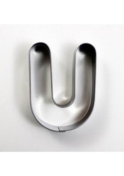 U Harf Kurabiye Kalıbı 7.5 cm