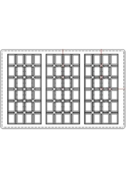 Çikolata Kalıbı Büyük Tablet 3 Lü modelleri