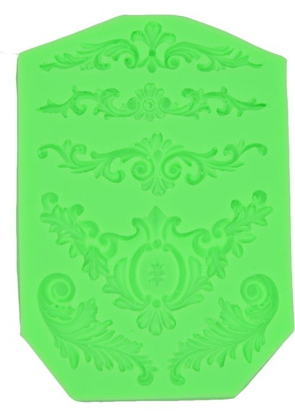 DK53 Silikon Kalıp 8 x 2 x 0,5 cm