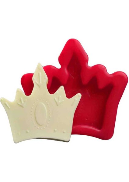 Silikon Kalıp - Kraliçe Tacı (8*7,5cm)