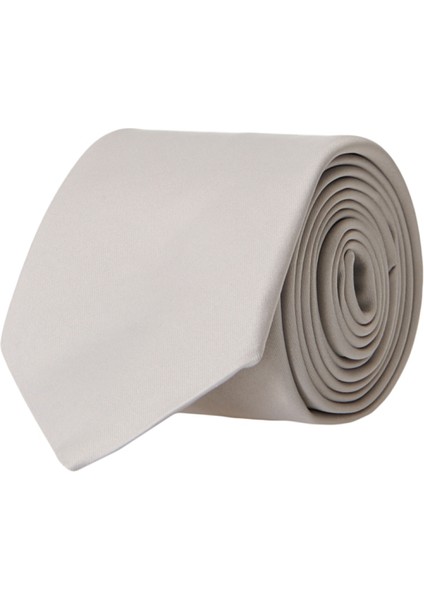 ALTINYILDIZ CLASSICS Erkek Gri Düz Klasik Kravat