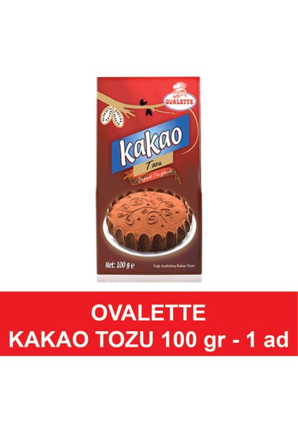Ovaleks Pasta Katkı Maddesi 750 gr + Ovalette Kakao Tozu 100 gr modelleri
