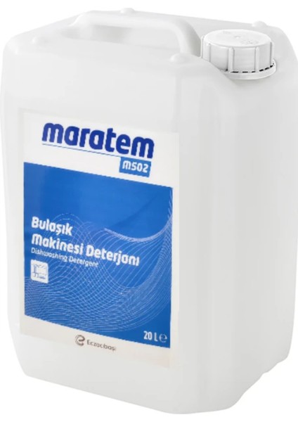 Eczacıbaşı Maratem M502 Endüstiriyel Bulaşık Makina Deterjanı 20 Lt